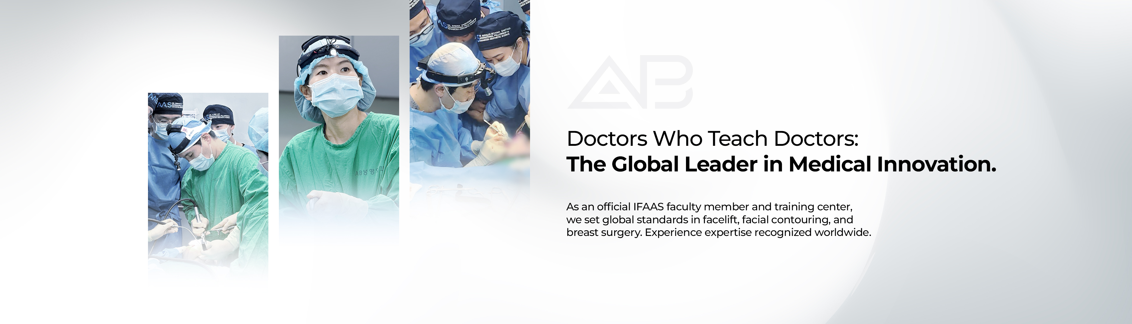 AB Plastic Surgery promotion banner