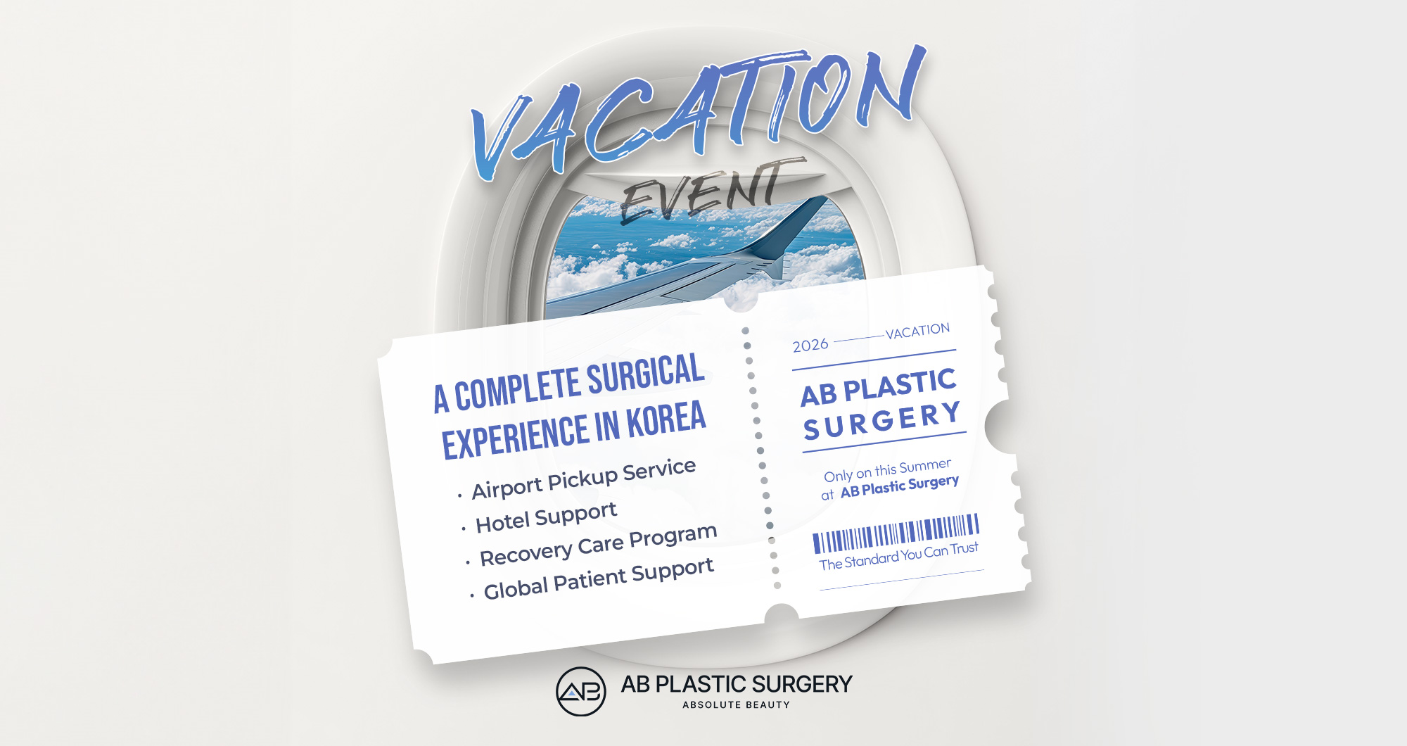 AB Plastic Surgery promotion banner