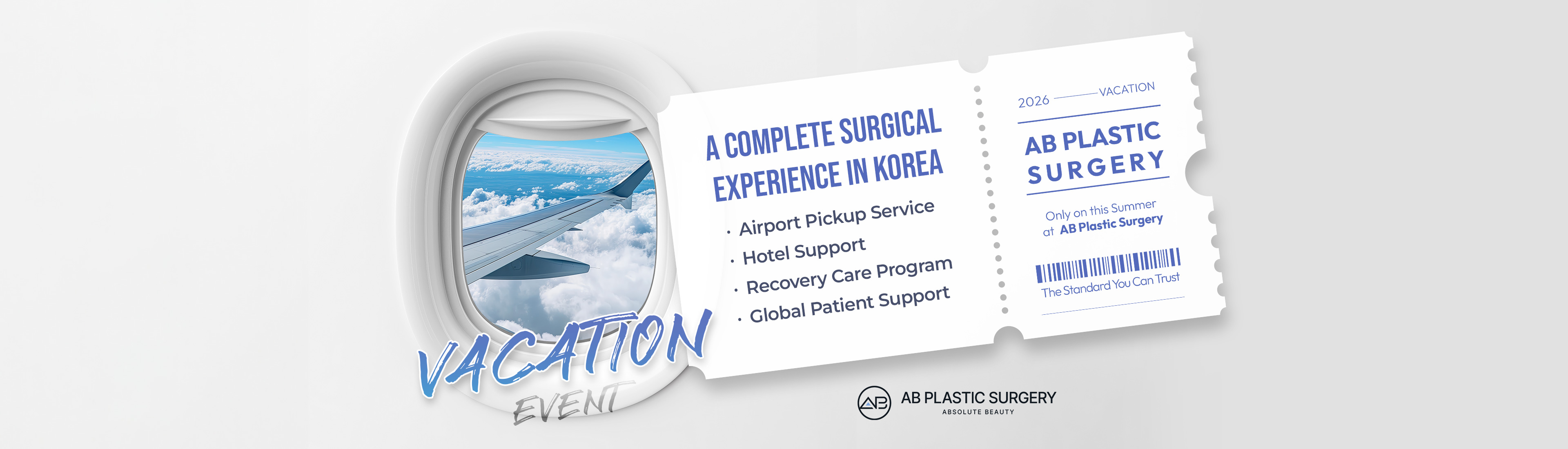AB Plastic Surgery promotion banner