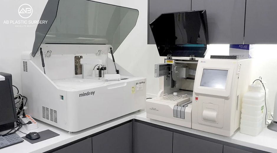 Hospital Clinical Testing and Patient Safety Laboratory Equipment at AB Plastic Surgery Korea