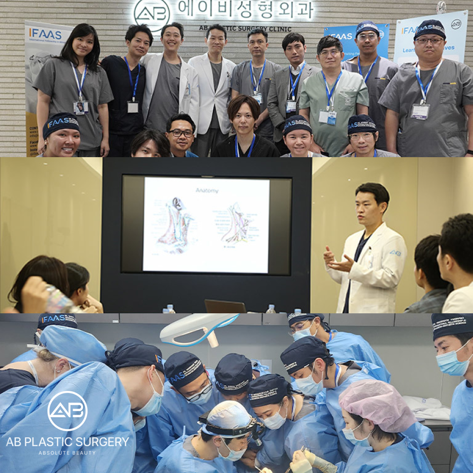 Korean Plastic Surgery Doctors Training And International Symposium At AB Plastic Surgery