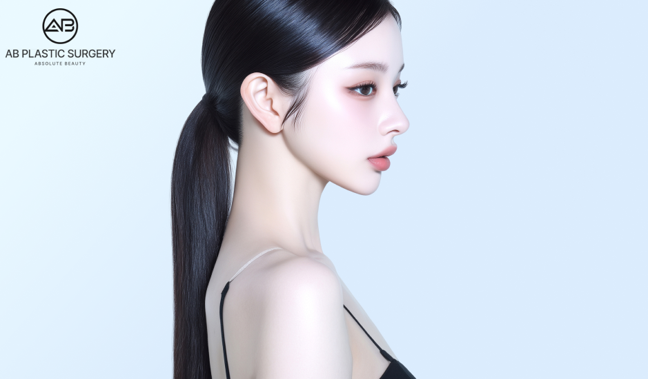 wanita dengan hidung mancung alami korea, hasil operasi hidung natural di Operasi Plastik AB Korea, bedah hidung terbaik di korea, klinik operasi hidung gaya K-pop