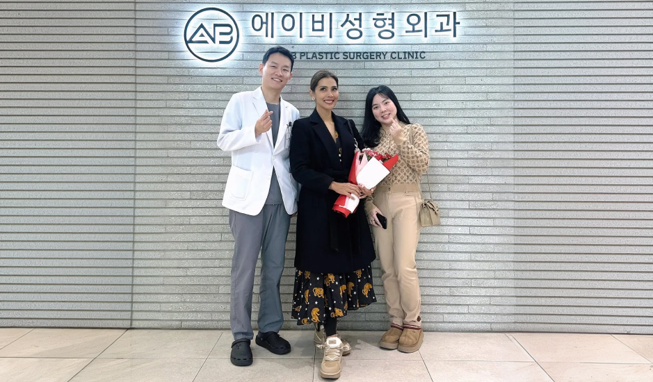 Nadia Mulya mengunjungi Operasi Plastik AB Korea dalam rangka medical tourism Korea