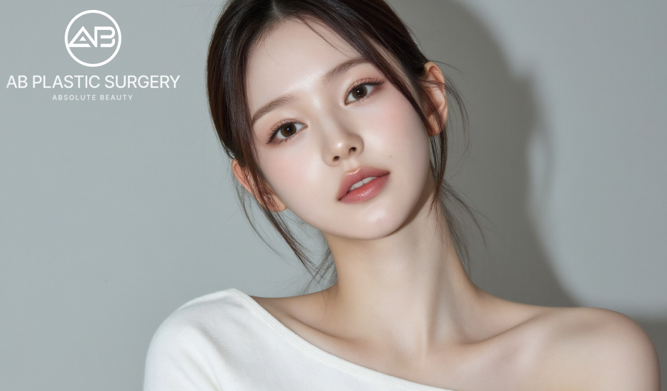 韓国のアンチエイジング施術を受けたモデルのイメージ