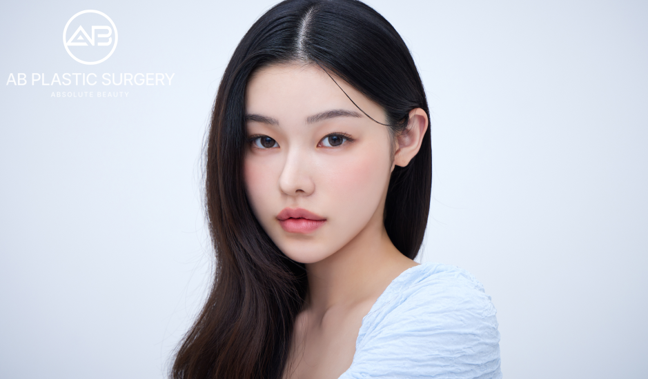 韓国AB美容外科で自然な鼻整形を受けた女性のイメージ
