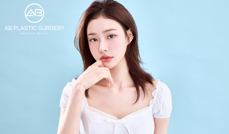 ภาพผู้หญิงทรงจมูกปลายพุ่ง ปลายชัด เสริมความคมชัดของใบหน้า เหมาะกับคนรุ่นใหม่ที่ต้องการลุคมั่นใจและโดดเด่น ศัลยกรรมเสริมจมูกเกาหลี โรงพยาบาลศัลยกรรมAB