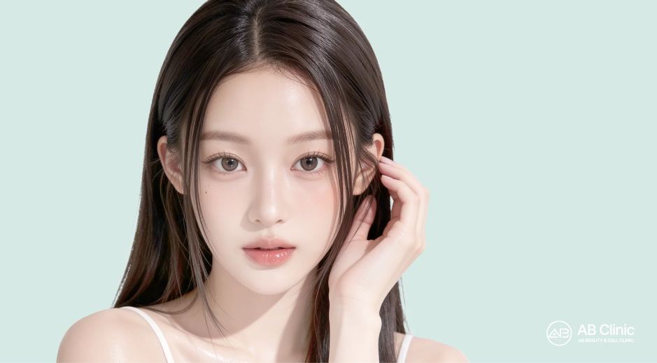 女性展示自然緊緻的臉部輪廓，說明 ONDA 超微波適合臉部、下顎線與頸部等部位，有助改善肌膚鬆弛並提升整體輪廓線條。